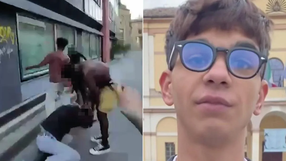 Eterno, the influencer attacked by the pack. “There were about twenty of them, they were shouting 'Lega supporter of s...' at me.”