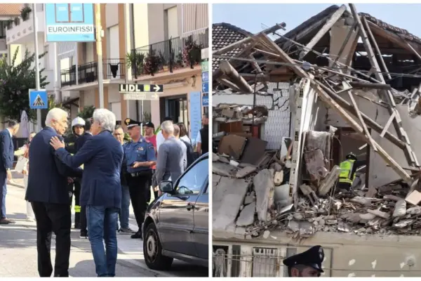 Tragic explosion, building collapses in Porto Sant’Elpidio: one 47-year-old dead and 3 injured. Live updates