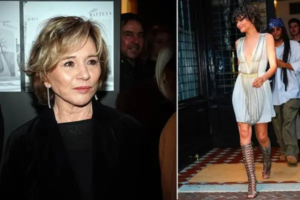 Zendaya wears a dress by Alberta Ferretti at the presentation of Christopher Nolan's Odissey
