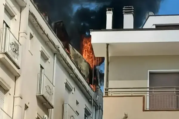 Day of fire in Gabicce, hotel fire: 2 intoxicated, one serious