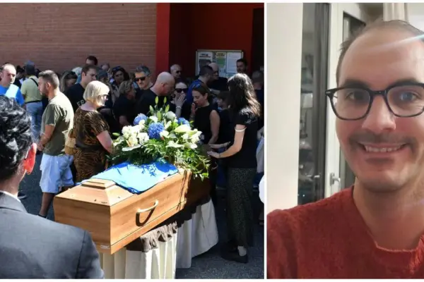 Farewell to Alessandro, hit by Paolo Belli's bike: “You gave us so much”, the pain of his boys on the