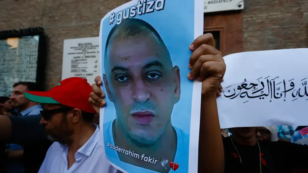 DEMONSTRATION AND CLASHES AFTER THE DEATH OF ABDERRAHIM FAKIR