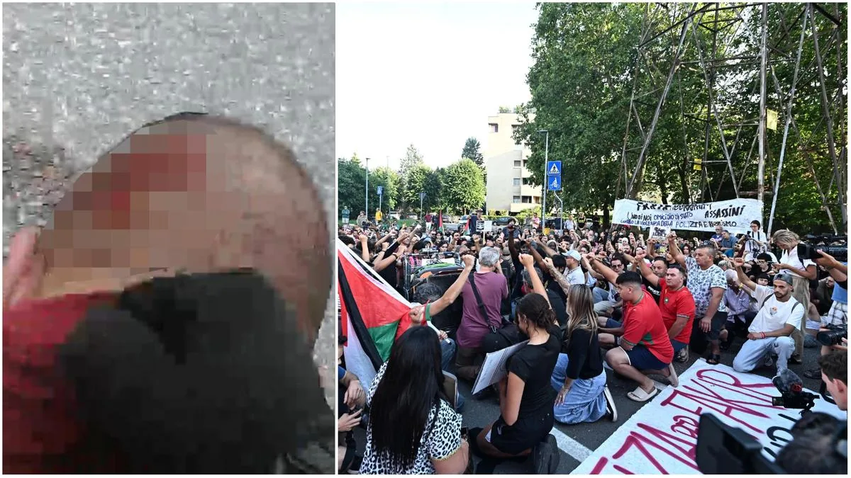 The injured nape, the 4 people helping the police officers: the last moments of Fakir in a frame from the bodycam