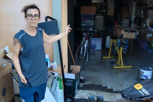 Cloudburst, damage is being counted: "Garages and cellars flooded with cars almost submerged. Businesses still without the...