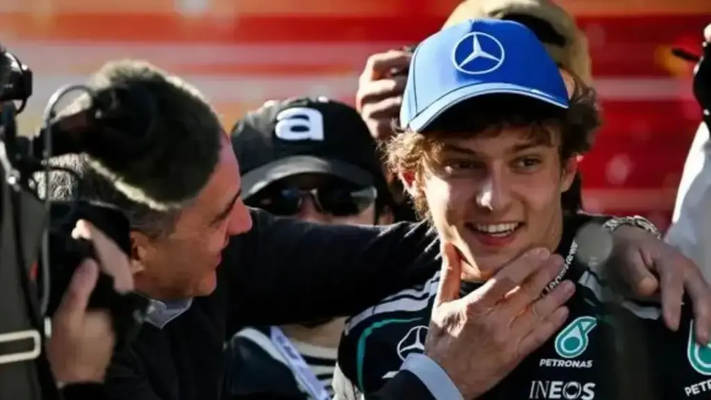 Kimi Antonelli is leading the Formula One world championship