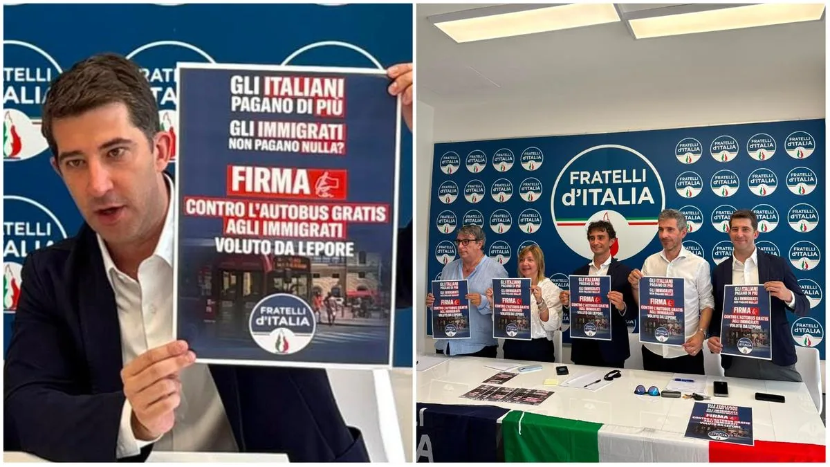 “Petition against free buses for asylum seekers”: the proposal of Brothers of Italy in Bologna