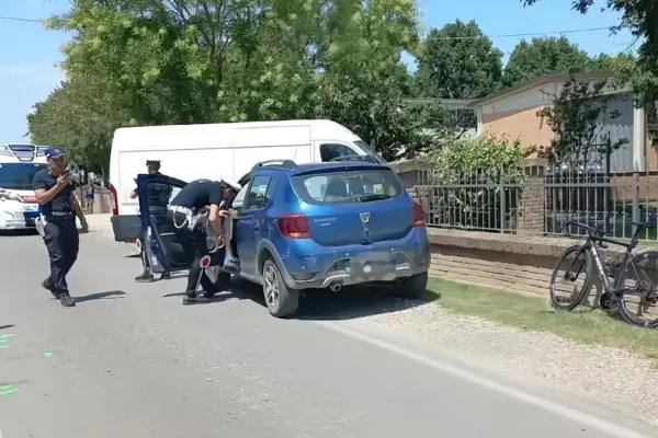The illness and then the collision with a cyclist in Campagnola, 41-year-old pedestrian dead