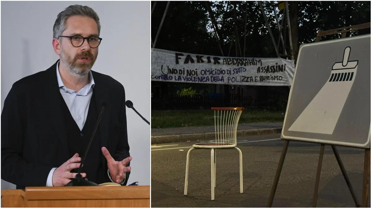 The square for Fakir and Lepore's invitation, the 'no' front: "The mayor must not exploit"