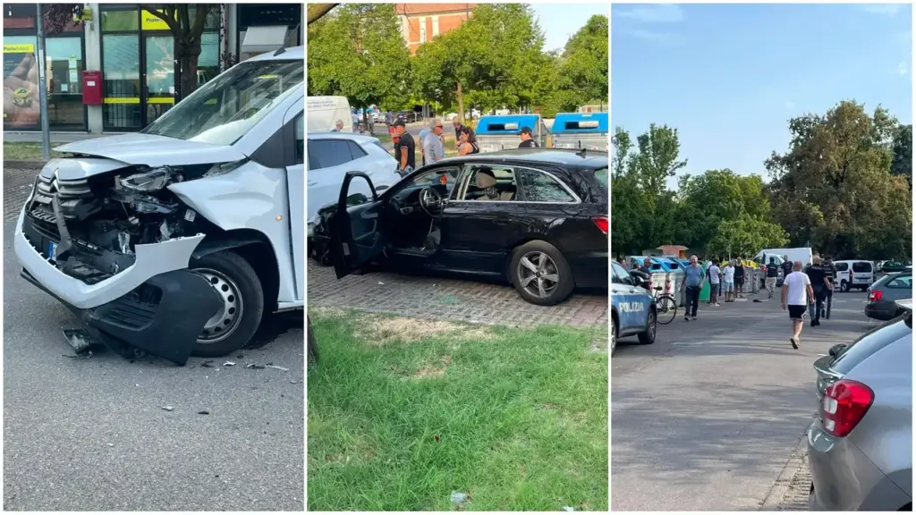 Wild West in Canalina, gangs clash with machetes and pistols after the accident