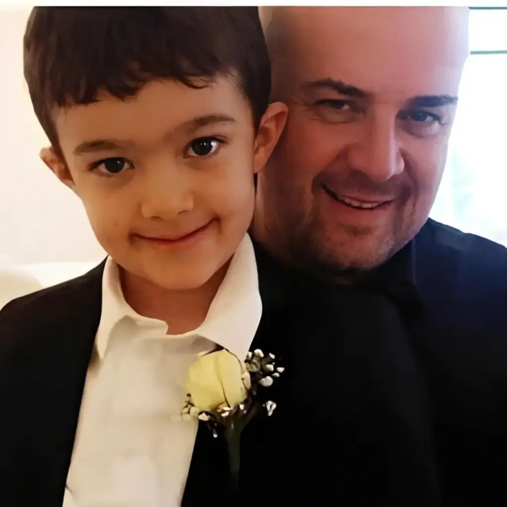 Matteo Brandimarti con il papà Maurizio