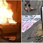 Riot, twelve suspects. Cameras being sifted through: the tally has just begun. Damages of 200,000 euros