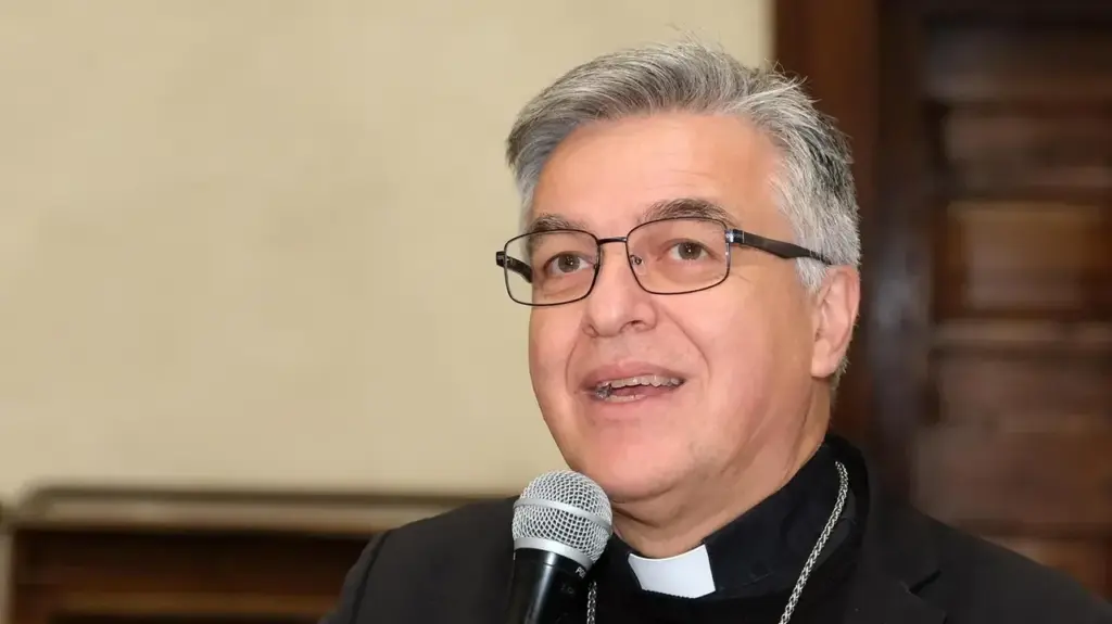 The Bishop of Ascoli Gianpiero Palmieri