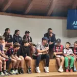 Tedesco talks with Bologna's young fans between advice and jokes: "We will give our best to make you happy"