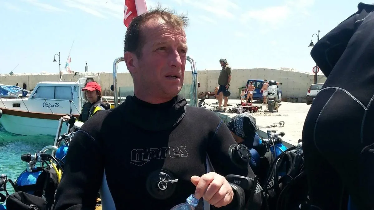 Illness during diving in Lampedusa, Mauro Ergo dies
