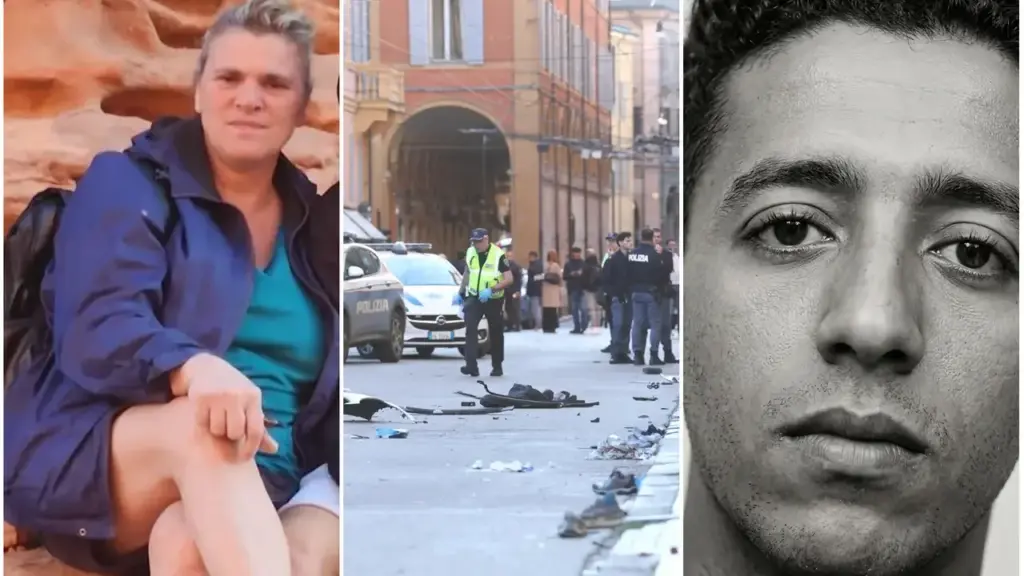 Victim of the attack, Monica's funeral: flags at half-mast and shutters down
