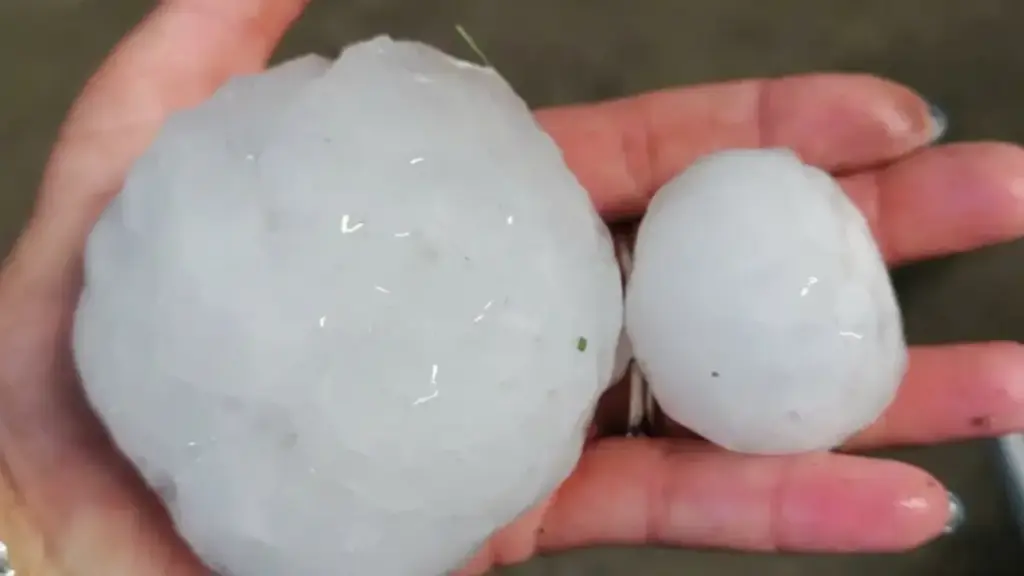 Severe hailstorms in Emilia Romagna (photo from Emilia Romagna Meteo)