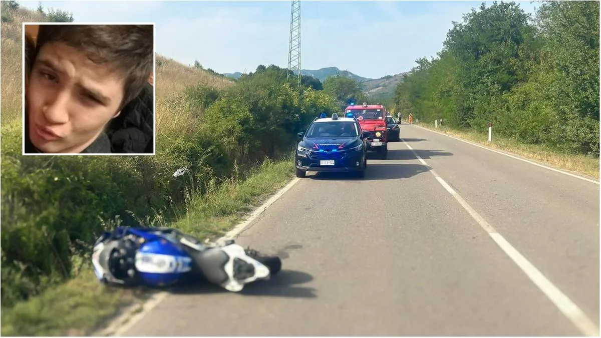 Andrea Baroni died at 24 years old in the motorcycle accident on the Porrettana. The mother: "My angel has flown away"