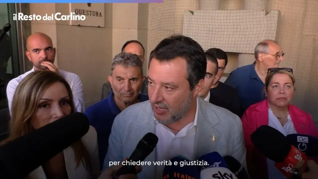 Salvini in Bologna and the demonstration for Fakir: “Whoever calls the demonstration must pay for damages”