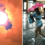 Strong storms after the heat peak: cold air from Scandinavia against the heat dome, the areas at r