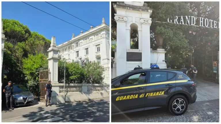 Grand Hotel of Riccione under seizure, the Finance investigation of 29 million euros: six suspects for bank
