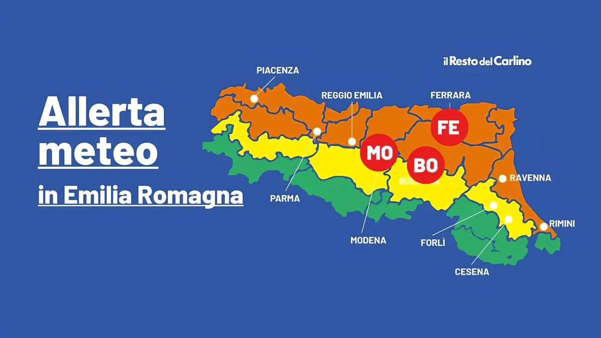 Red alert heat, days of fire coming in Emilia Romagna: where and when