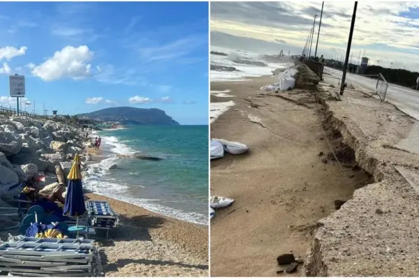 Porto Recanati, the beach devoured by the storm surges: "Action must be taken"