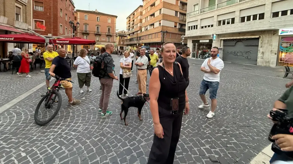 Pia Perricci, Pesaro representative of Futuro Nazionale