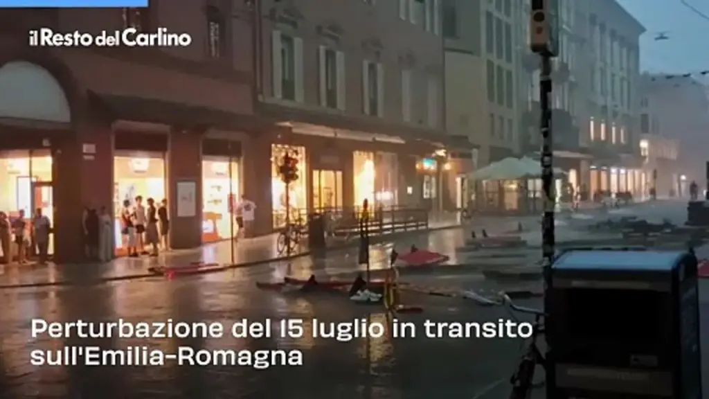 Strong thunderstorms after the heat peak: cold air from Scandinavia against the heat dome, risk areas in Emilia-Romagna