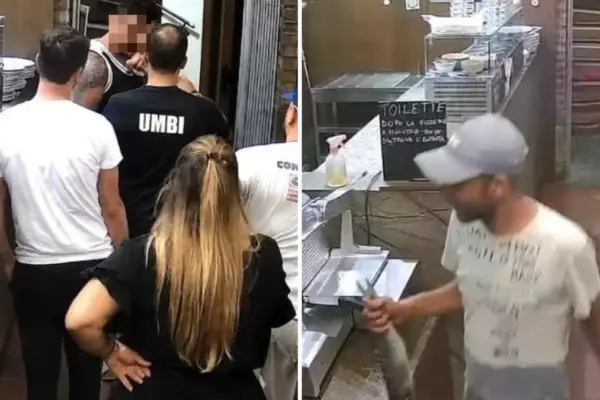 Umberto Carriera threatened in front of customers: “I’ll smash your head and kill you.” Panic among tourists