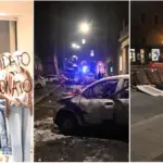 Bologna ‘devastated’ after 4 hours of protest for Fakir: cars on fire, broken windows, violent graffiti cont