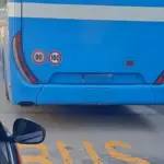 Reckless maneuver by public bus: driver reported for driving drunk