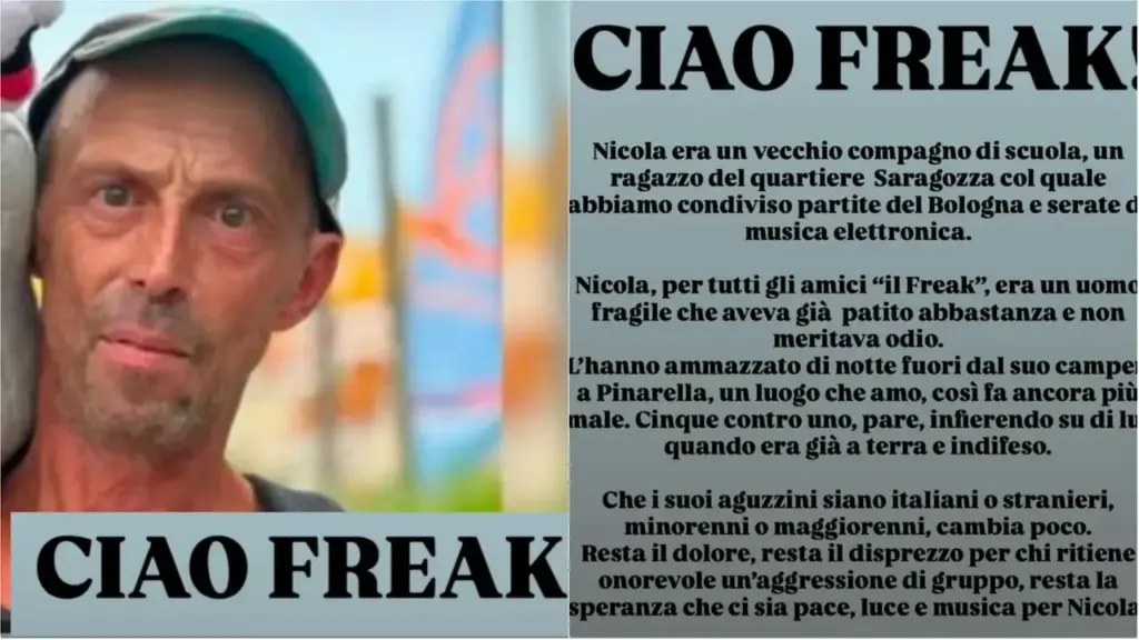 Il post dello scrittore Enrico Brizzi