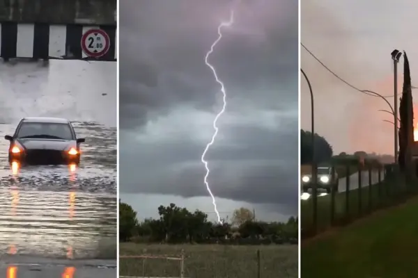 Thunderstorms and lightning, 2 hikers rescued in the Reno and floods: new phenomena expected in Emilia Romagna. Live