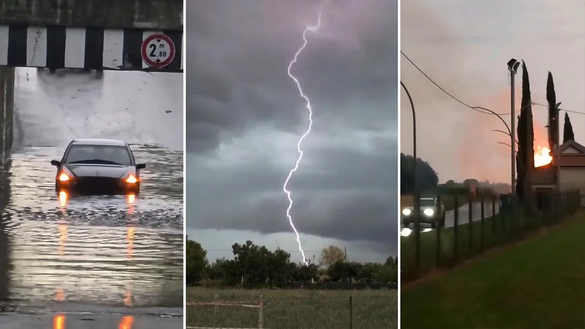 Thunderstorms and lightning, 2 hikers rescued in the Reno and floods: new phenomena expected in Emilia Romagna. Live