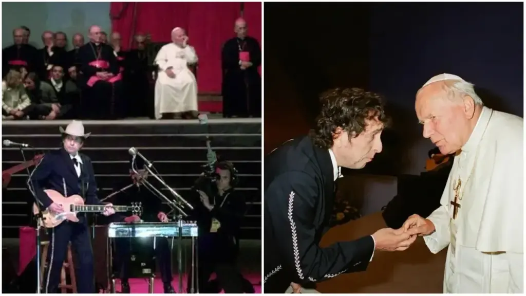 Quando Bob Dylan suonò per il Papa a Bologna