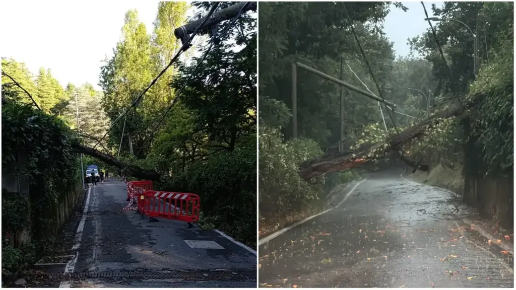 The situation in via Santa Margherita