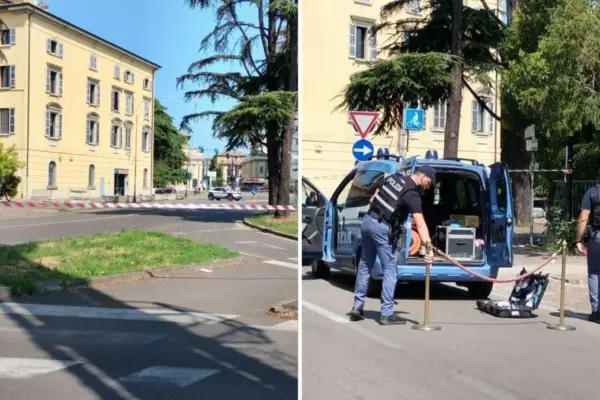 "Bomb alarm in bank", Bper branch on via Matteotti in Reggio Emilia evacuated