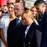 Giorgia Meloni welcomed with applause in Amatrice 10 years after the earthquake