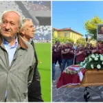 The final farewell to “Pippo” Marchioro: the football world pays tribute to the legend of Cesena and Reggiana