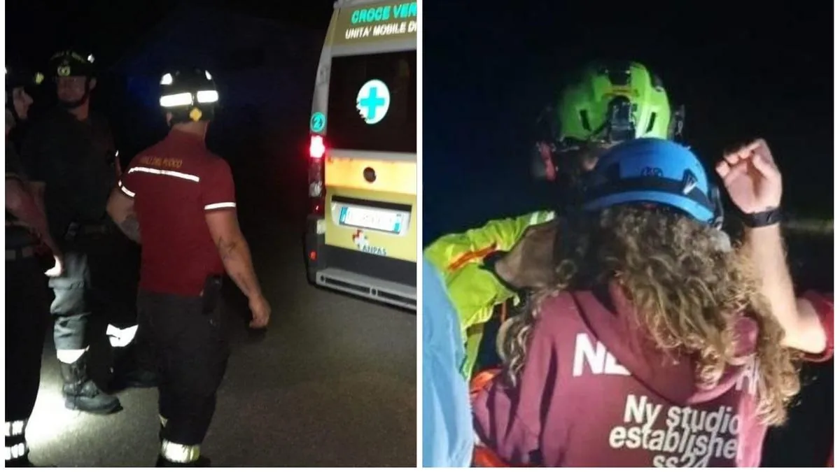 Hours of anxiety for 6 scouts lost in the Modenese Apennines: found by the firefighters' helicopter