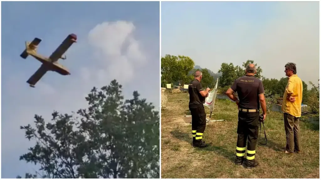 Three families and 36 scouts evacuated from camping