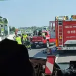 Multi-car pileup today on the A14 in Faenza: one woman dead and 10 injured (including a child)
