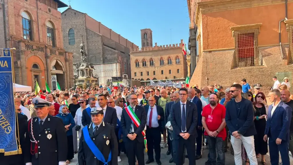 La partenza del corteo