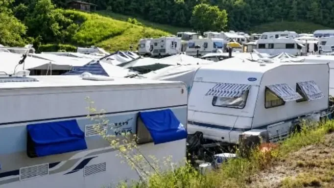 Un'immagine del campeggio