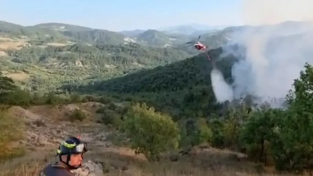 Throughout the day, until evening, several aerial vehicles were activated