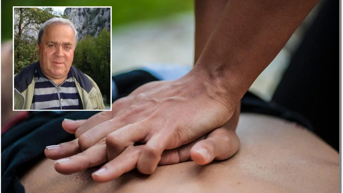 Giovanni dies at the restaurant while celebrating his birthday with friends. "Over 40 minutes of cardiac massage