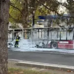 Fire in Bologna, flames engulf a Tper bus: the shocking video. The mayor of San Lazzaro: “A thank you p