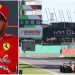 Ferrari spins at Imola, the video of Hamilton at the wheel: many curious onlookers in the circuit area