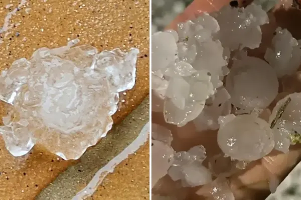 Hail and thunderstorms today, where bad weather hit in Emilia Romagna