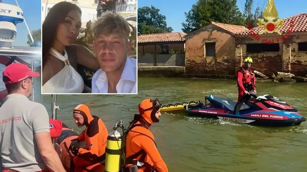 Gabriella Querino, 26 anni con Sean Michieli, 25 anni, e il luogo dell'incidente, il canale Tessera a Venezia
